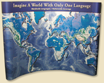 Legal World Interpreting Display